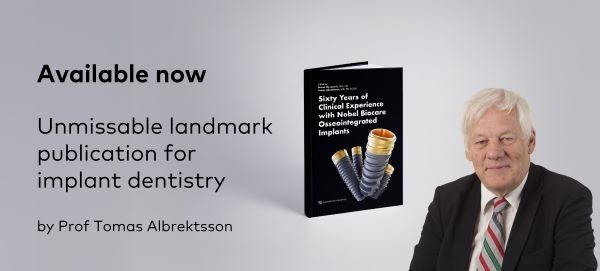 Book teaser image Prof. Albrektsson 60 years of osseointegration